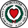 Seal of Worcester, Massachusetts