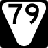 State Route 79 secondary marker