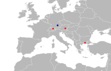 Seorsumuscardinus is known from a site in northeastern Greece, one in southeastern Austria, and one in northeastern Switzerland in MN 4 and from a site in southeastern Germany in MN 5.