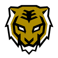 The logo for the Seoul Dynasty features a tiger in the team's colors and a stylized version of the Korean character '王' ('wáng'), meaning king, on its forehead.