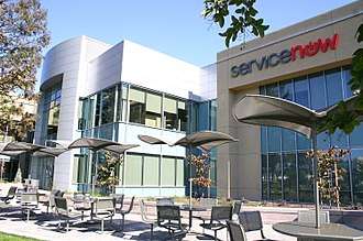 The ServiceNow headquarters in Santa Clara, California.