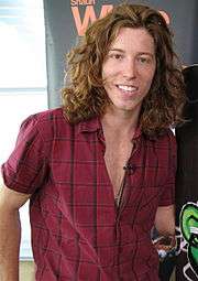 Shaun White in casual clothing at an event in 2008