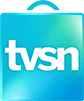 The TVSN shopping bag logo