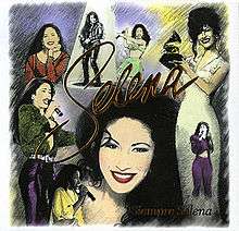 Eight artistic drawings of the singer in a collage with the artist's name and title of the album.