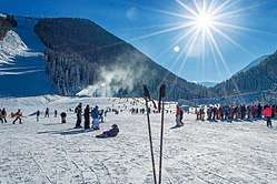 a ski zone