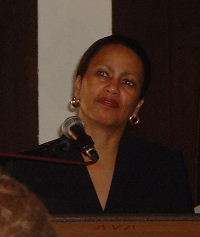 Portrait photograph of Beverly Malone in 2003