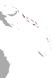 The Solomon Islands near New Guinea