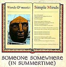 Single by Simple Minds