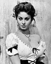 Sophia Loren in 1955