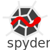 Spyder IDE logo and wordmark