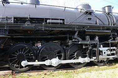steam locomotive drive wheels