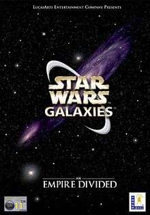 Star Wars Galaxies box art