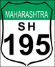 State Highway 195 shield}}
