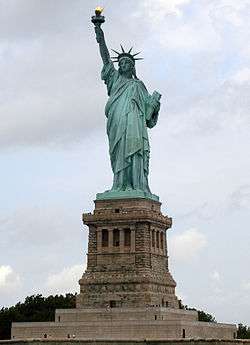 The Statue of Liberty in New York, United States of America