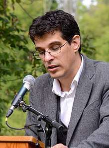 Steven Galloway at the Eden Mills Writers' Festival in 2014