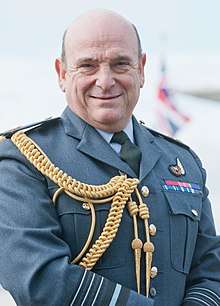 Air Chief Marshal Sir Stuart Peach, the Chief of the Defence Staff.