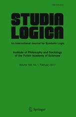 Cover of a Studia Logica Journal
