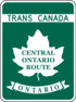 Trans-Canada Highway Central Ontario Route shield