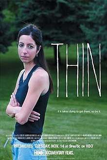 Release poster depicting Shelly, one of the documentary participants, with the tagline, "If it takes dying to get there, so be it."