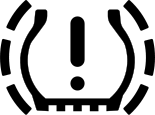TPMS system failure icon