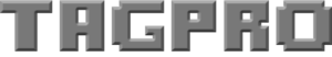 The word "TAGPRO" written in all capitals in gray, pixelated font