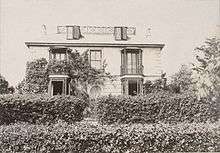 Photo of Talland House, St Ives during period when the Stephen family leased it