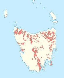 A map showing the areas of Tasmania classified as Permanent Timber Production Zone Land which is managed by Sustainable Timber Tasmania