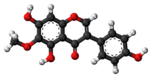 Tectorigenin molecule