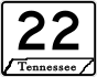 State Route 22 primary marker