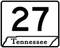 State Route 27 primary marker