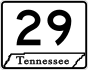 State Route 29 primary marker