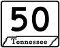 State Route 50 primary marker