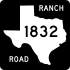 Ranch to Market Road 1832 marker