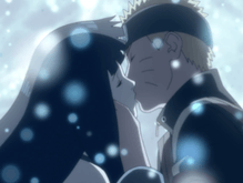 Naruto and Hinata kiss.
