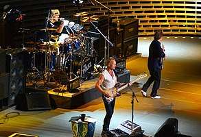 The Police performing in 2007