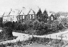 Photo of Julia Margaret Cameron's home Dimbola Lodge in 1871, the setting for the play