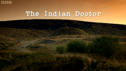 Title card for "The Indian Doctor"