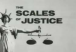 Series titles with an part image of the Old Bailey statue