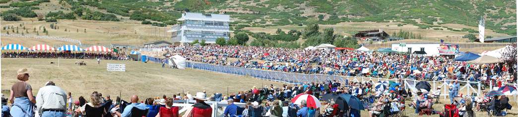 The Soldier Hollow Classic held annually in Midway, Utah drew 24,600 spectators in 2009