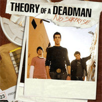 Cover for "No Surprise" single by Theory of a Deadman.
