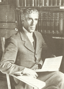 photograph of Marquis reading