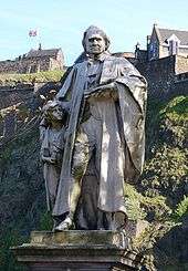 Photo of Thomas Guthrie statue
