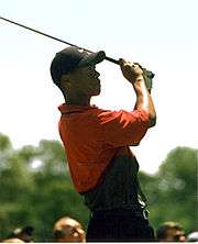 Tiger Woods in 1997