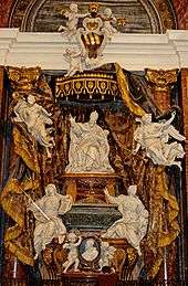 The tomb of Pope Gregory XV
