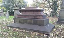 Platt's Tomb in Chadderton Cemetery, Oldham