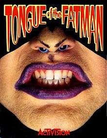 Tongue of the Fatman North American Box art