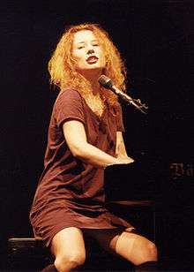 Tori Amos performing