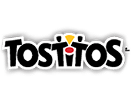 Tostitos brand image showing two people dipping a chip into salsa