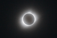 A Solar eclipse totality from Columbia.