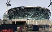 Image of stadium nearing completion